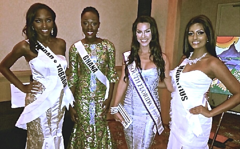 It Was National Auction Night For Miss Universe